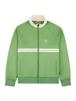 Sergio Tacchini Dallas Track Jacket Archivio- Jade Green/ Pearl Ivory JADE GREEN/PEARL IVORY New