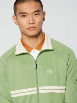 Sergio Tacchini Dallas Track Jacket Archivio- Jade Green/ Pearl Ivory JADE GREEN/PEARL IVORY New