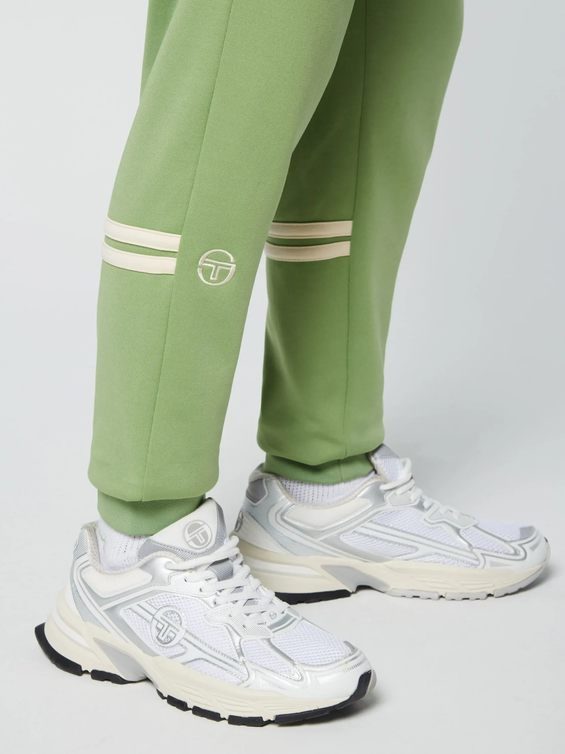 Sergio Tacchini Dallas Track Pant Archivio- Jade Green/ Pearl Ivory JADE GREEN/PEARL IVORY Online