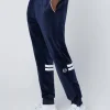 Sergio Tacchini Dallas Velour Track Pants- MARITIME BLUE Hot