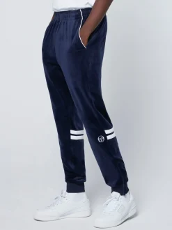 Sergio Tacchini Dallas Velour Track Pants- MARITIME BLUE Hot