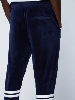 Sergio Tacchini Dallas Velour Track Pants- MARITIME BLUE Hot