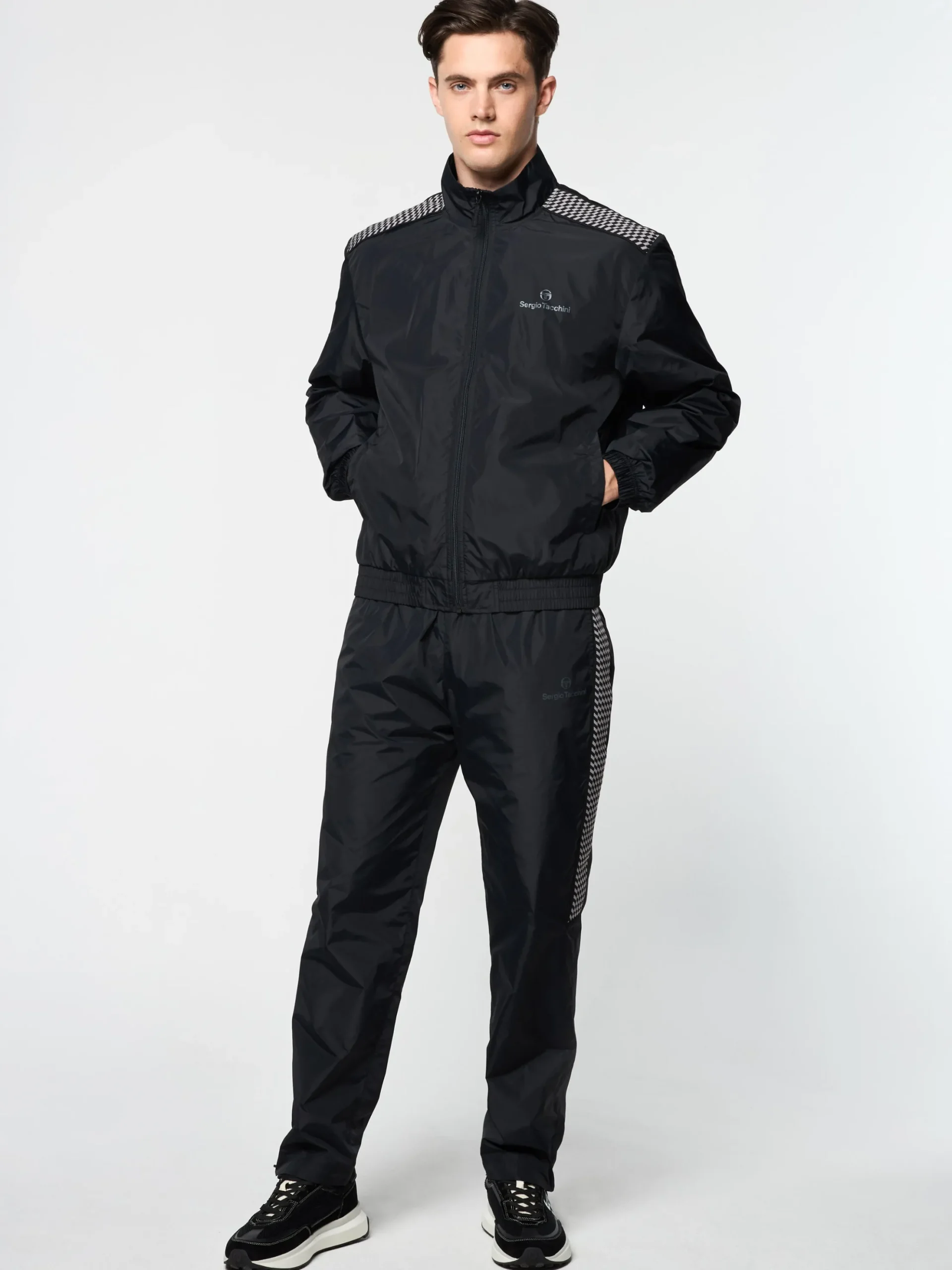 Sergio Tacchini Dama Track Jacket- BLACK BEAUTY Best