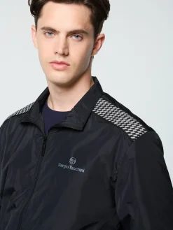 Sergio Tacchini Dama Track Jacket- BLACK BEAUTY Best