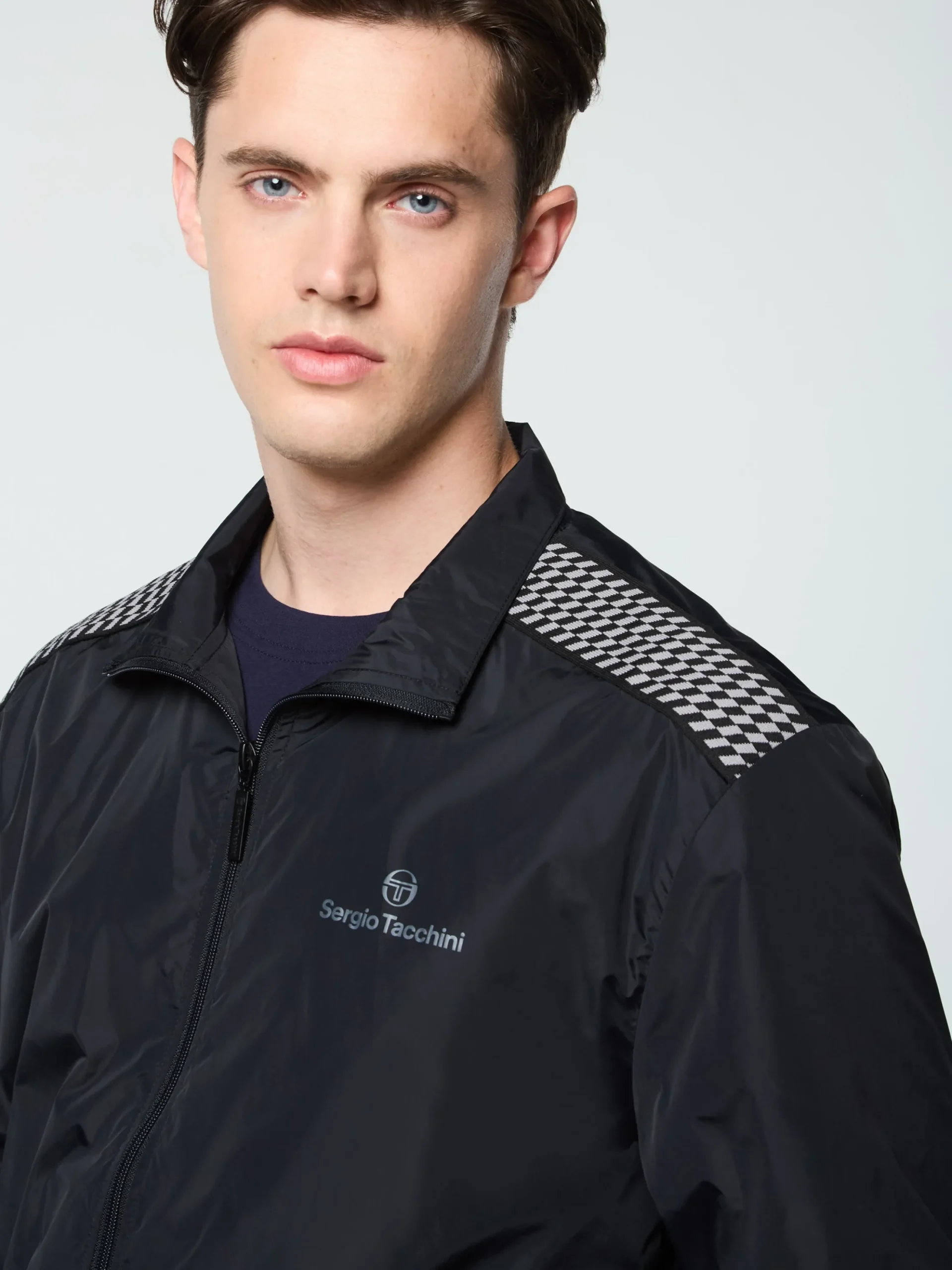 Sergio Tacchini Dama Track Jacket- BLACK BEAUTY Best