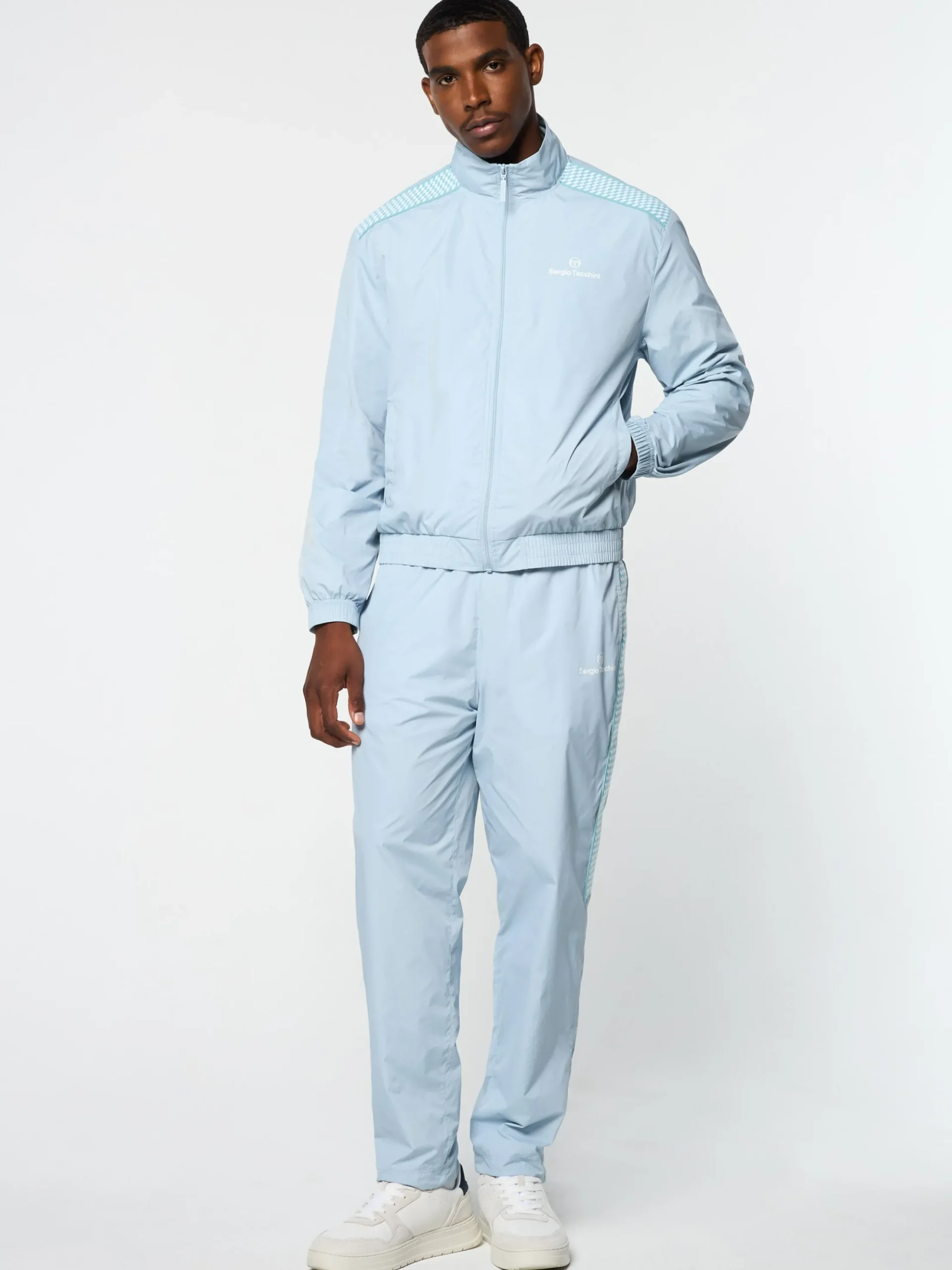 Sergio Tacchini Dama Track Jacket- CELESTIAL BLUE Clearance
