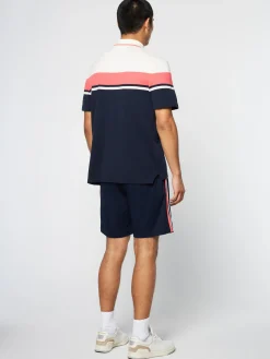 Sergio Tacchini Damarindo Polo Archivio- Gardenia/ Maritime Blue GARDENIA/MARITIME BLUE Sale