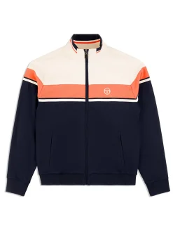 Sergio Tacchini Damarindo Track Jacket Archivio- Gardenia/ Maritime Blue GARDENIA/MARITIME BLUE Fashion