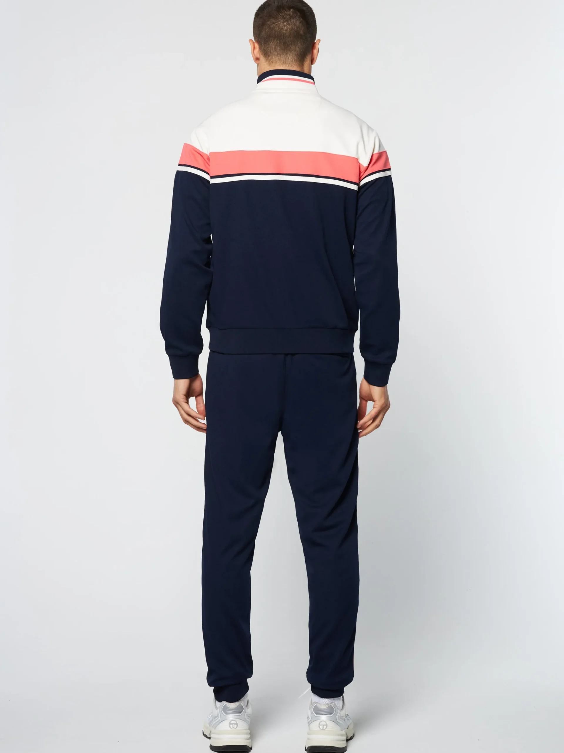 Sergio Tacchini Damarindo Track Jacket Archivio- Gardenia/ Maritime Blue GARDENIA/MARITIME BLUE Fashion