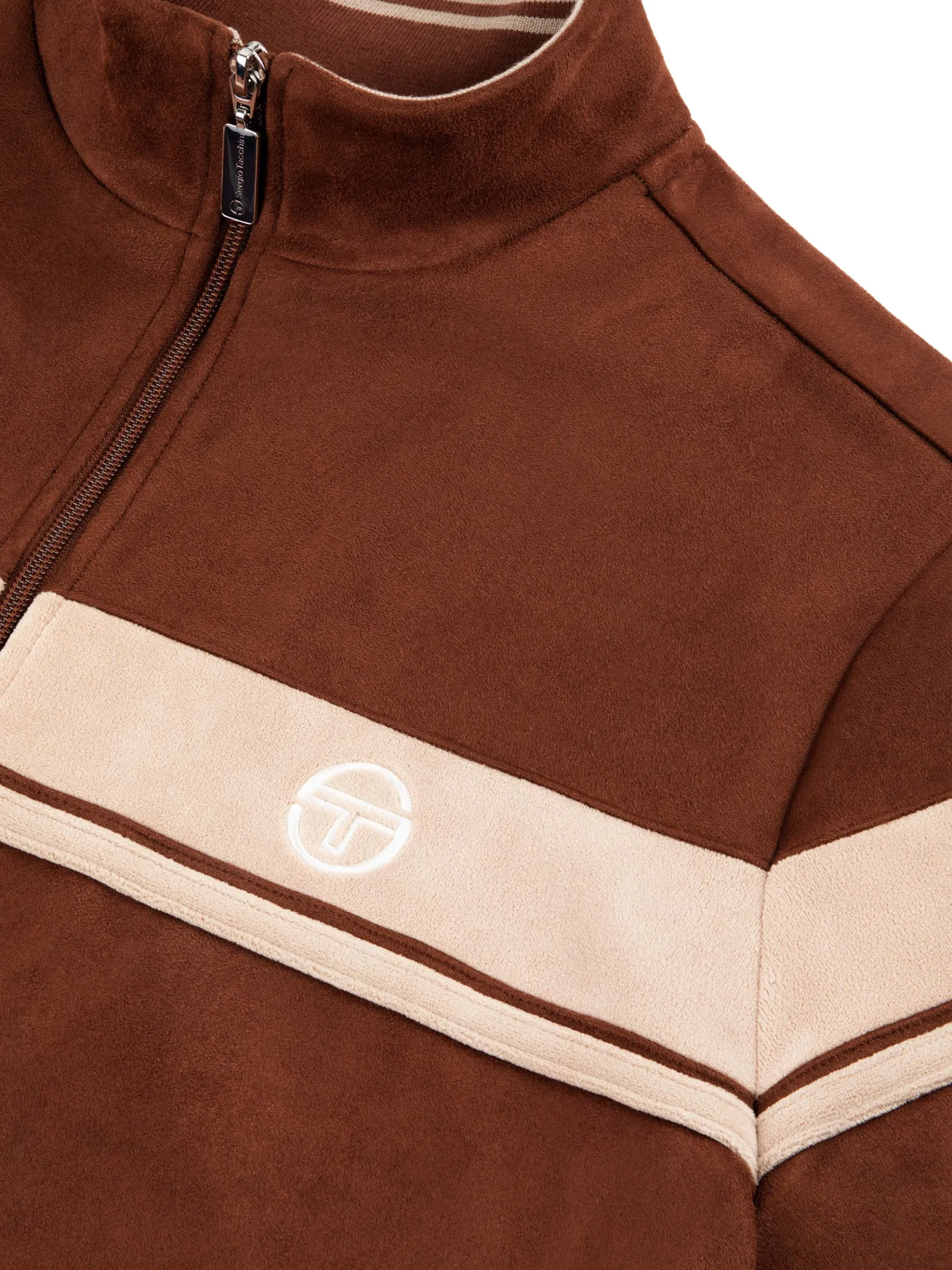 Sergio Tacchini Damarindo Track Jacket- CAPPUCCINO New