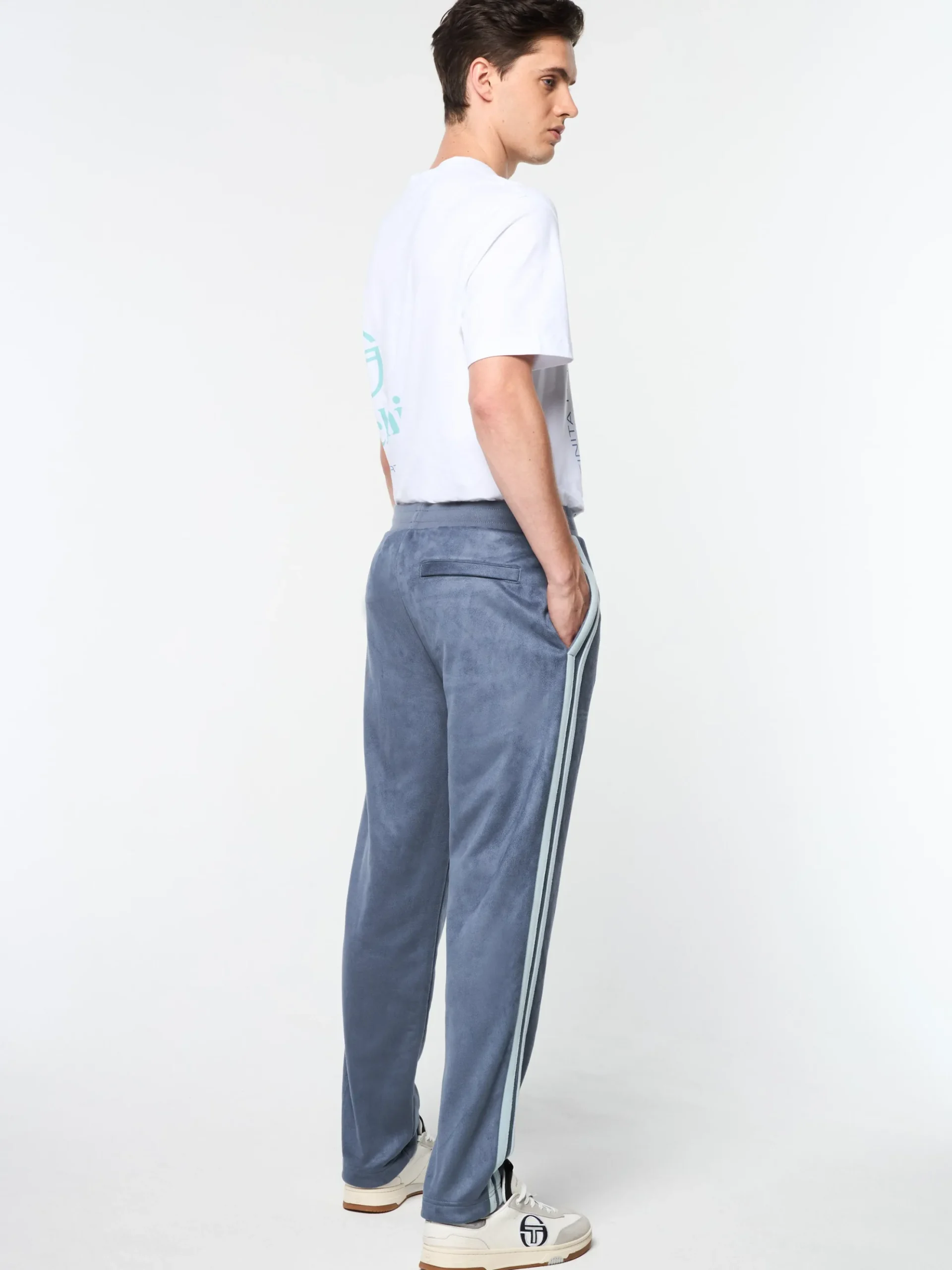 Sergio Tacchini Damarindo Track Pant- GRISAILLE Sale