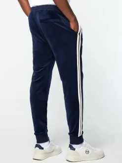 Sergio Tacchini Damarindo Velour Track Pant- MARITIME BLUE Best