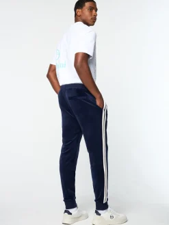 Sergio Tacchini Damarindo Velour Track Pant- MARITIME BLUE Best