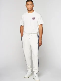 Sergio Tacchini Damarindo Velour Track Pant- GARDENIA New