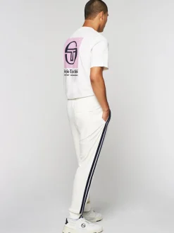 Sergio Tacchini Damarindo Velour Track Pant- GARDENIA New