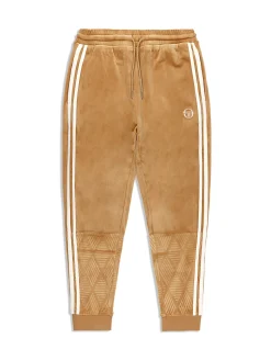 Sergio Tacchini Debossed Damarindo Velour Track Pant- MEERKAT Best