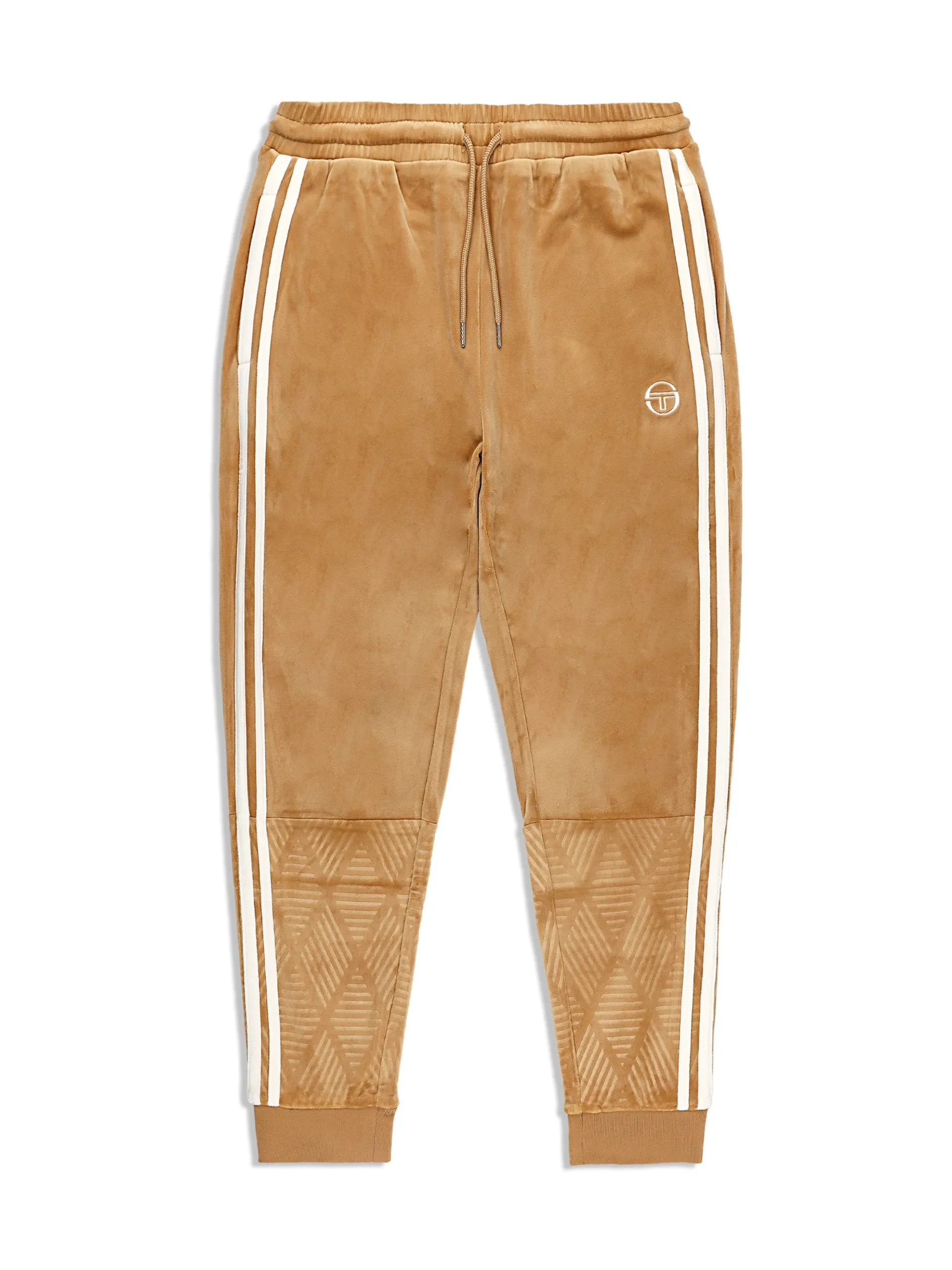 Sergio Tacchini Debossed Damarindo Velour Track Pant- MEERKAT Best