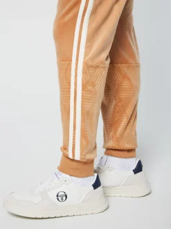 Sergio Tacchini Debossed Damarindo Velour Track Pant- MEERKAT Best