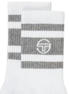 Sergio Tacchini DI Base Logo Sock- HEATHER GREY Sale