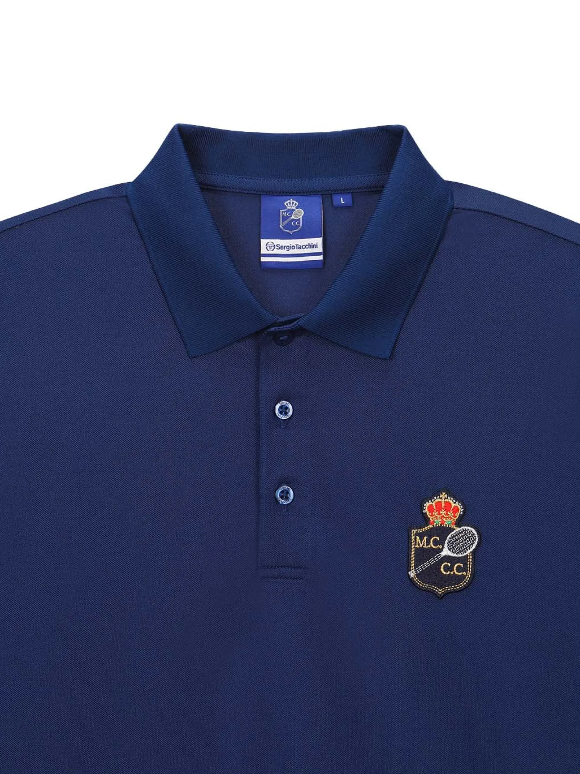 Sergio Tacchini Doubles MCH Polo- NAVY Online