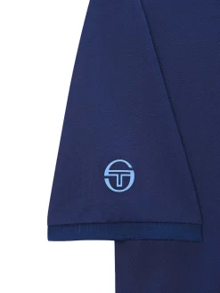 Sergio Tacchini Doubles MCH Polo- NAVY Online