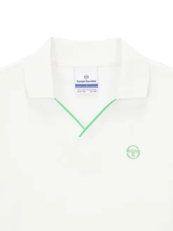 Sergio Tacchini Essential Piqué Collar Dress- OFF WHITE New