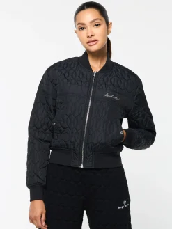 Sergio Tacchini Gabrisa Velour Track Jacket- BLACK BEAUTY Outlet