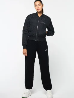 Sergio Tacchini Gabrisa Velour Track Jacket- BLACK BEAUTY Outlet
