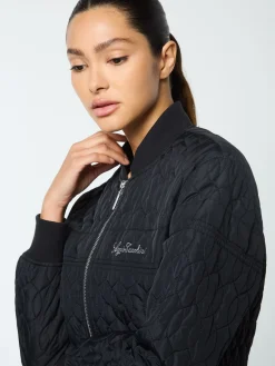 Sergio Tacchini Gabrisa Velour Track Jacket- BLACK BEAUTY Outlet