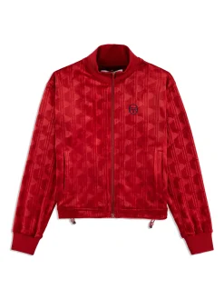 Sergio Tacchini Gabrisa Velour Track Jacket- SUN DRIED TOMATO Outlet