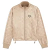 Sergio Tacchini Gabrisa Velour Track Jacket- HUMUS Hot