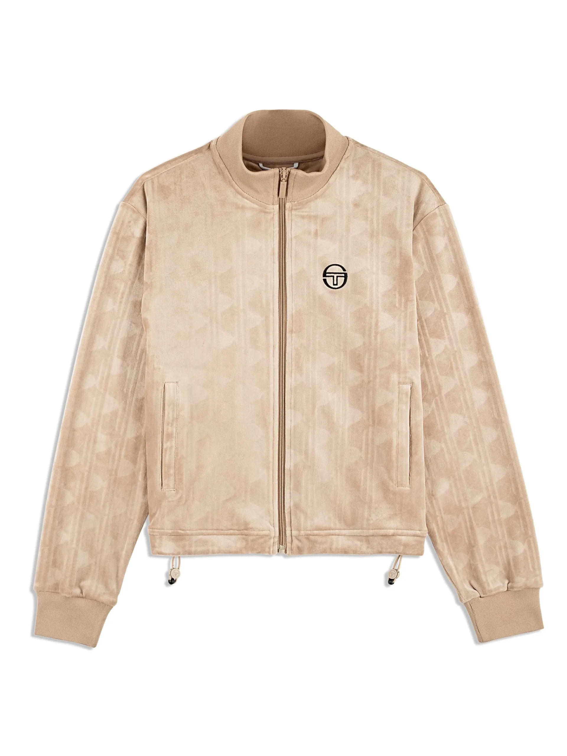 Sergio Tacchini Gabrisa Velour Track Jacket- HUMUS Hot