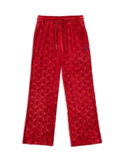 Sergio Tacchini Gabrisa Velour Track Pant- SUN DRIED TOMATO Hot