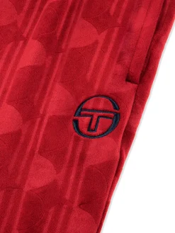 Sergio Tacchini Gabrisa Velour Track Pant- SUN DRIED TOMATO Hot