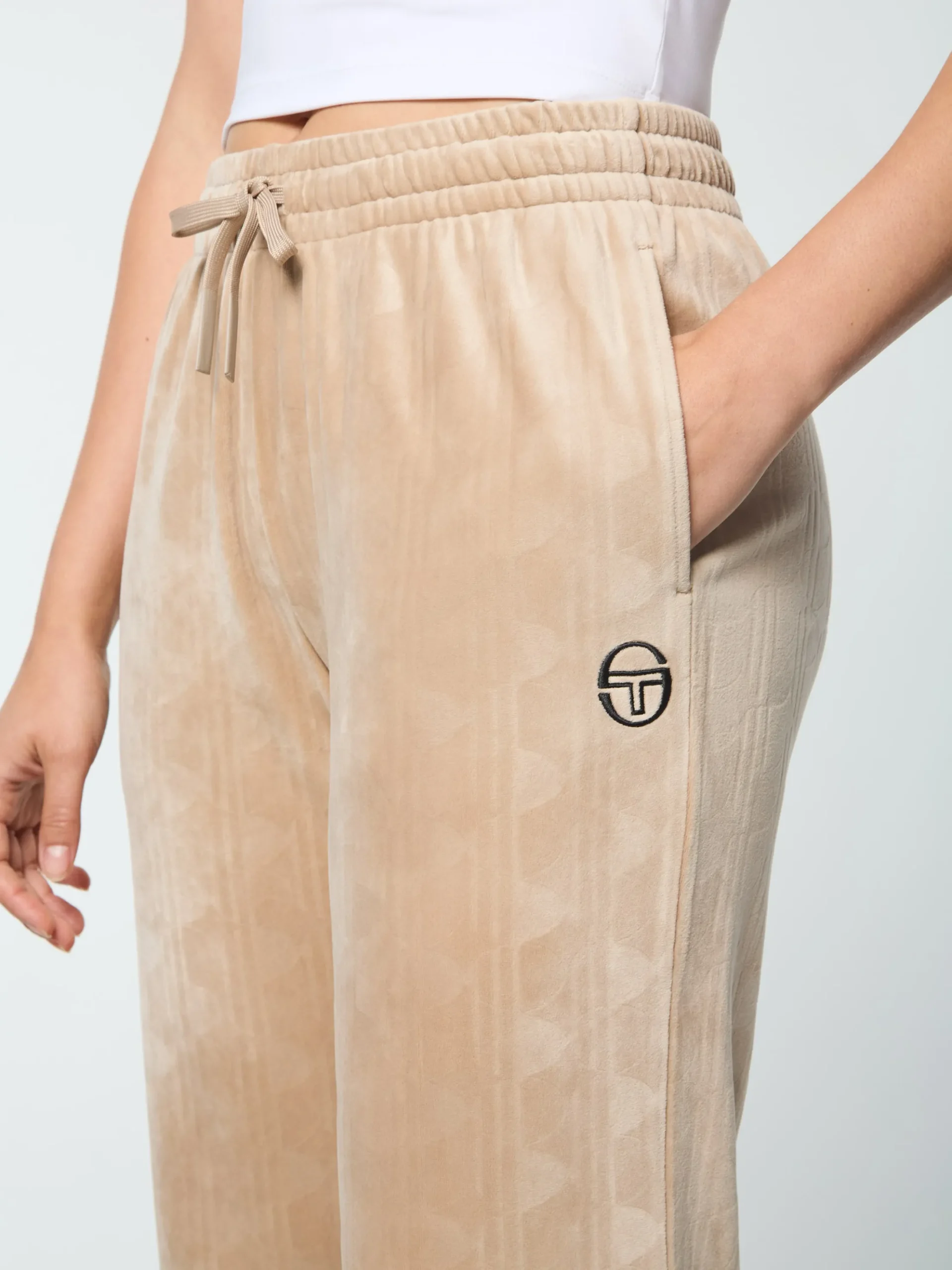 Sergio Tacchini Gabrisa Velour Track Pant- HUMUS Best