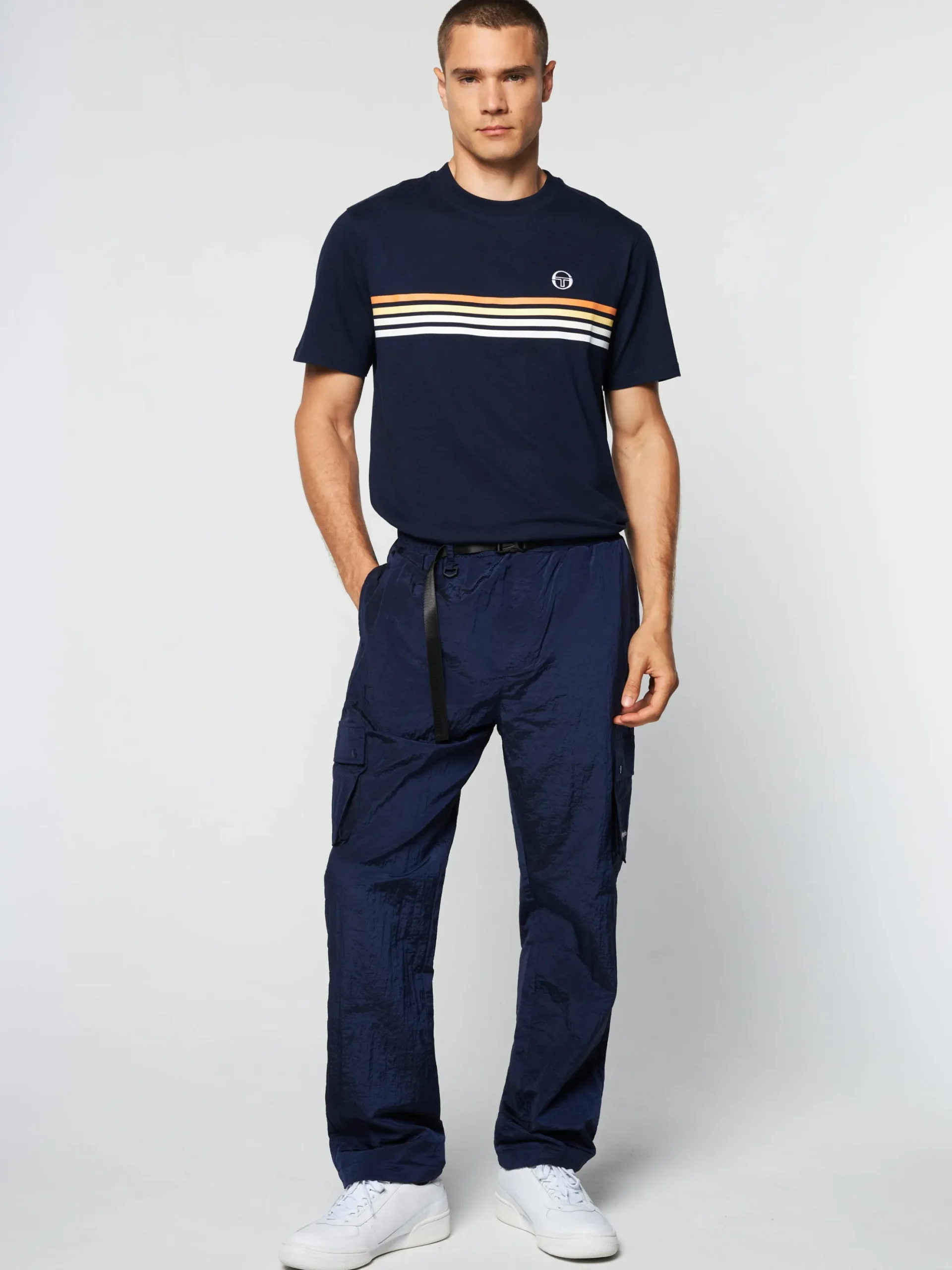 Sergio Tacchini Gavino Cargo Pant- MARITIME BLUE Online