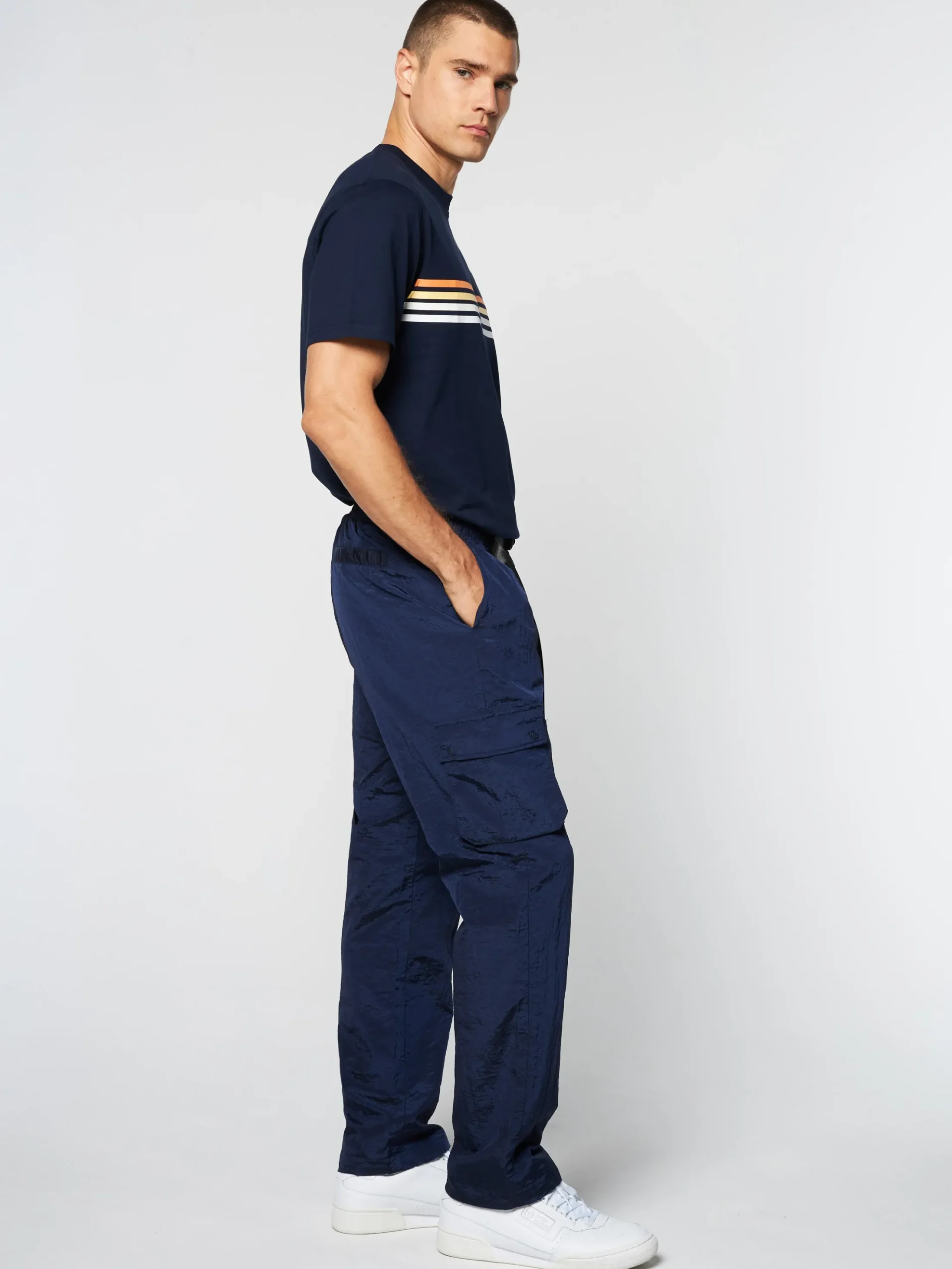 Sergio Tacchini Gavino Cargo Pant- MARITIME BLUE Online