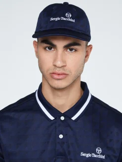Sergio Tacchini Geo Cap- MARITIME BLUE Clearance