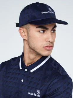 Sergio Tacchini Geo Cap- MARITIME BLUE Clearance
