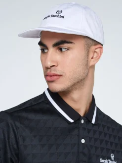 Sergio Tacchini Geo Cap- WHITE Outlet