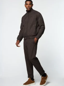 Sergio Tacchini Gessato Suiting Track Jacket- JAVA Discount