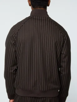 Sergio Tacchini Gessato Suiting Track Jacket- JAVA Discount