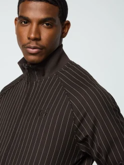 Sergio Tacchini Gessato Suiting Track Jacket- JAVA Discount