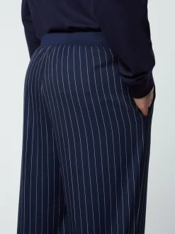 Sergio Tacchini Gessato Suiting Track Pant- MARITIME BLUE Clearance