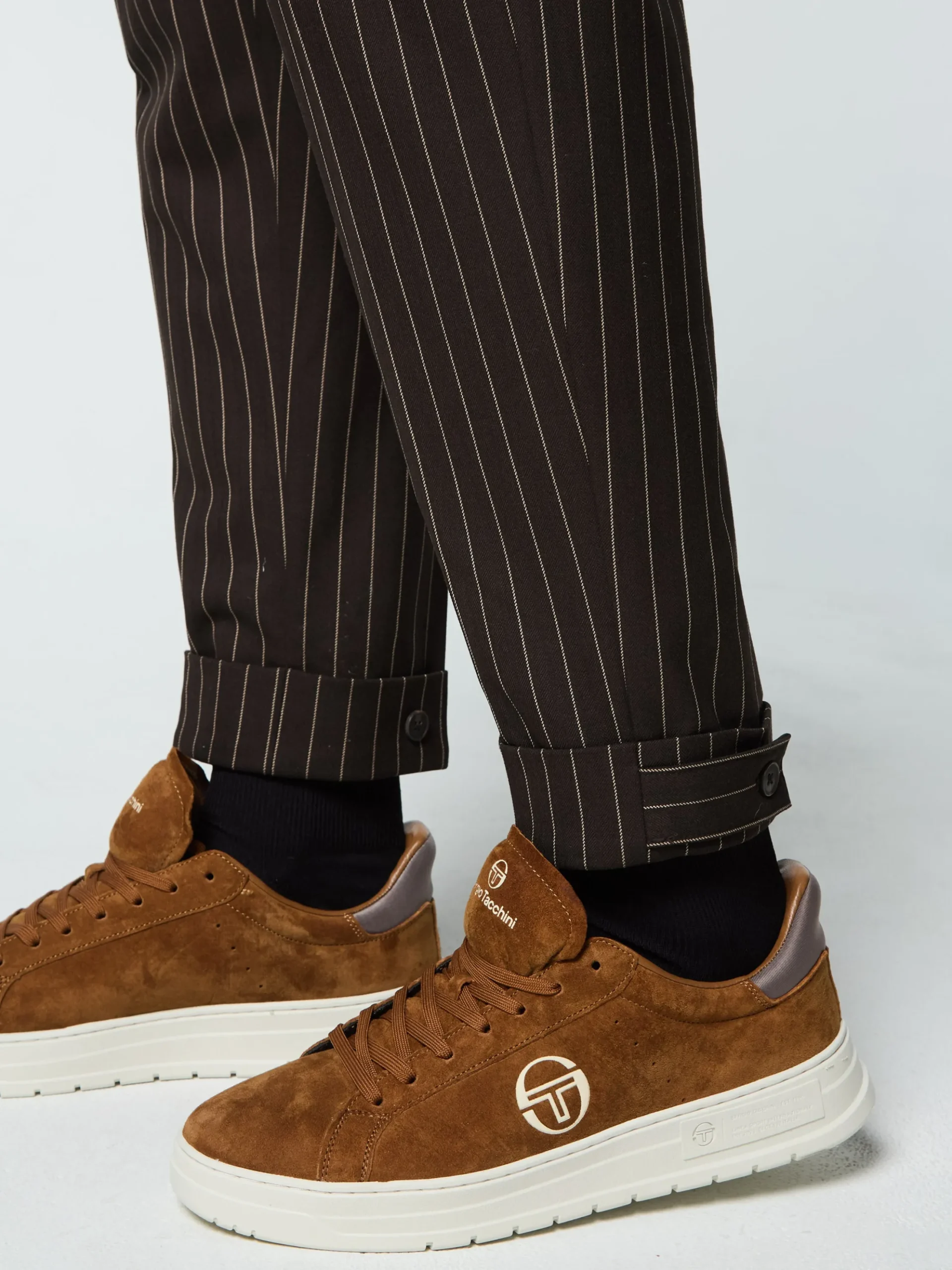 Sergio Tacchini Gessato Suiting Track Pant- JAVA Clearance