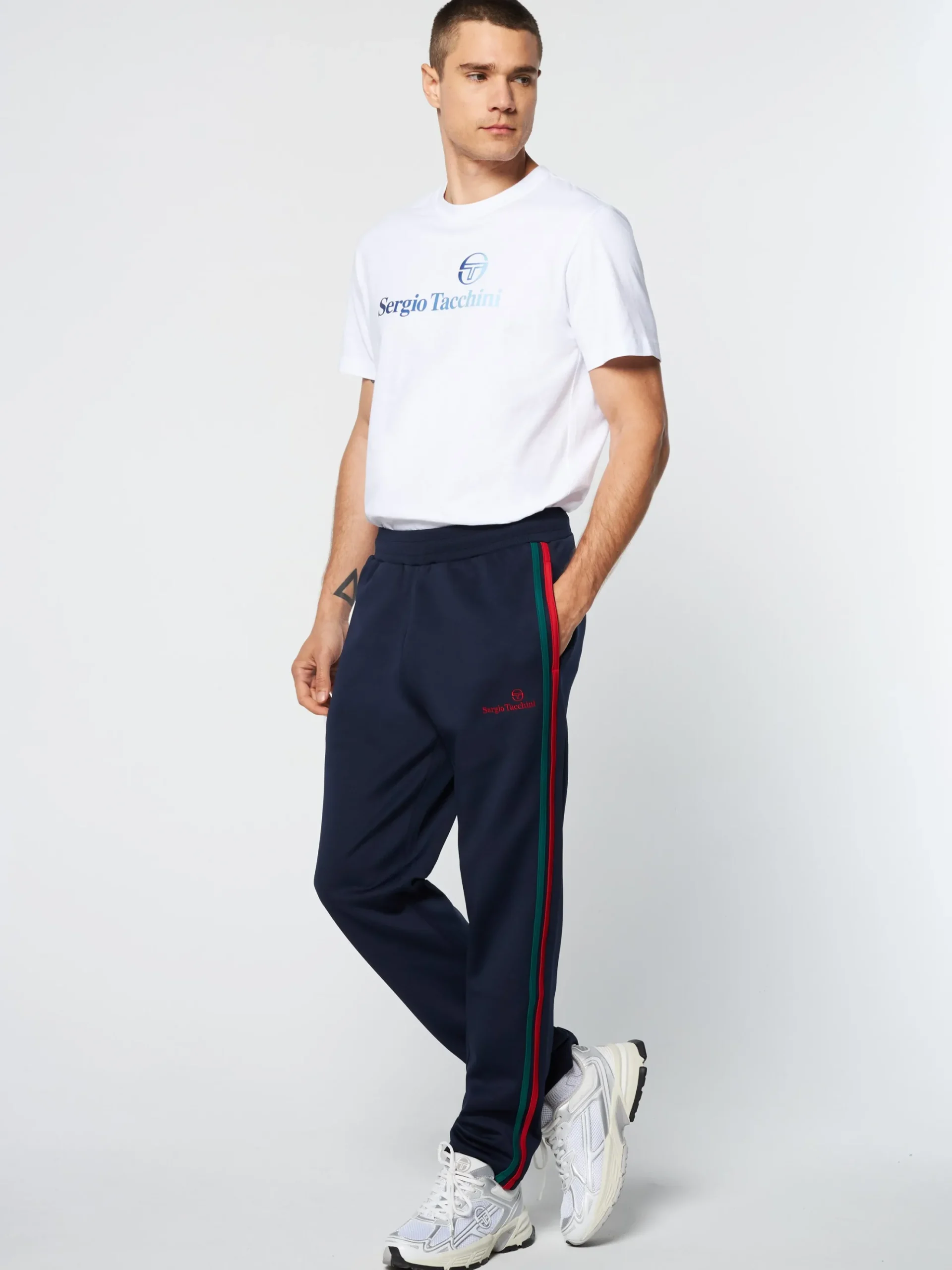 Sergio Tacchini Ghibli Track Pant Archivio- MARITIME BLUE New