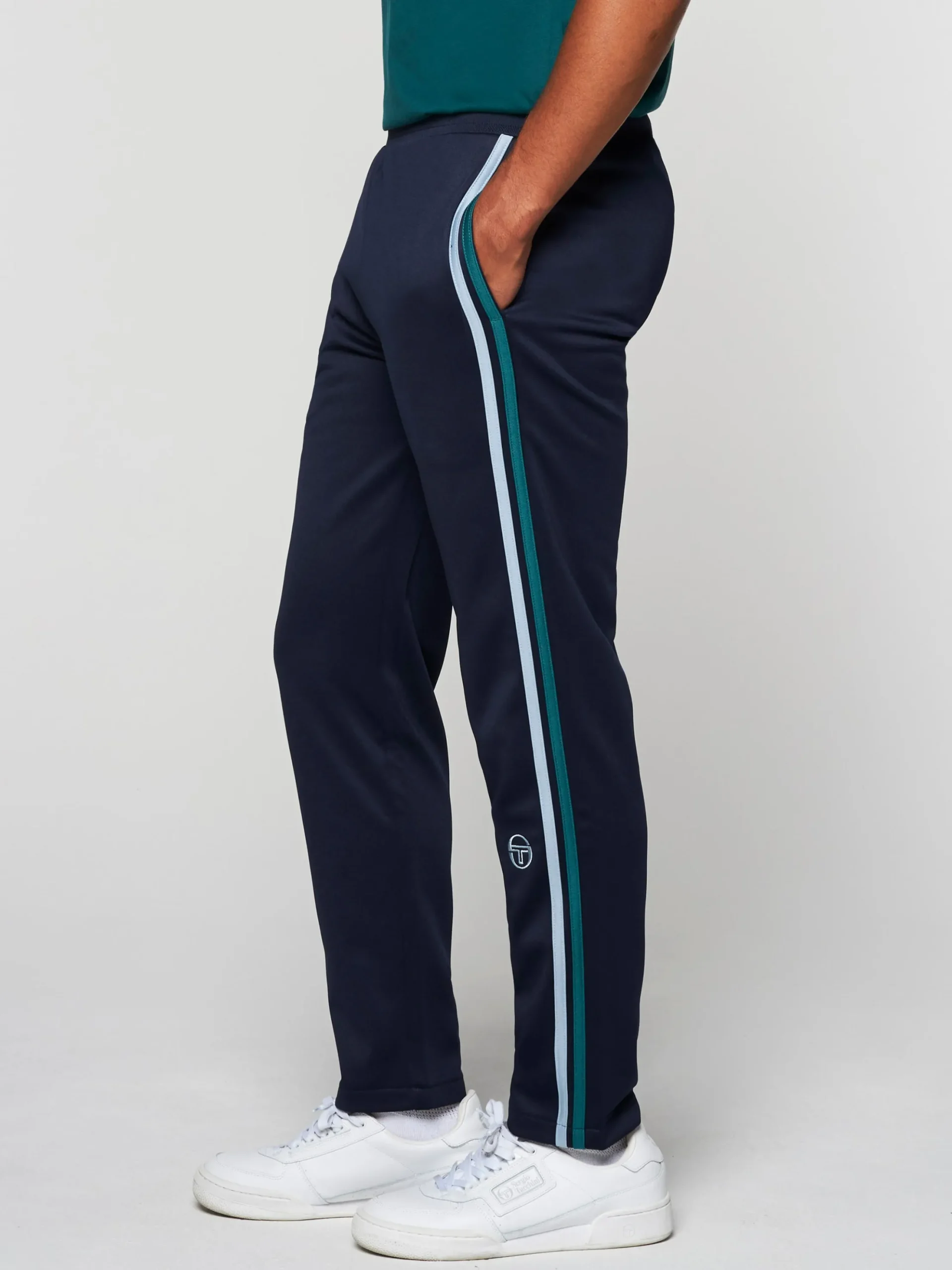Sergio Tacchini Ghibli Track Pant- Maritime Blue/ Gardenia MARITIME BLUE/GARDENIA Hot