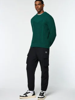 Sergio Tacchini Giacomo Knit Sweater- RAINFOREST New