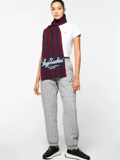 Sergio Tacchini Gioco Jacquard Scarf- MARITIME BLUE Best