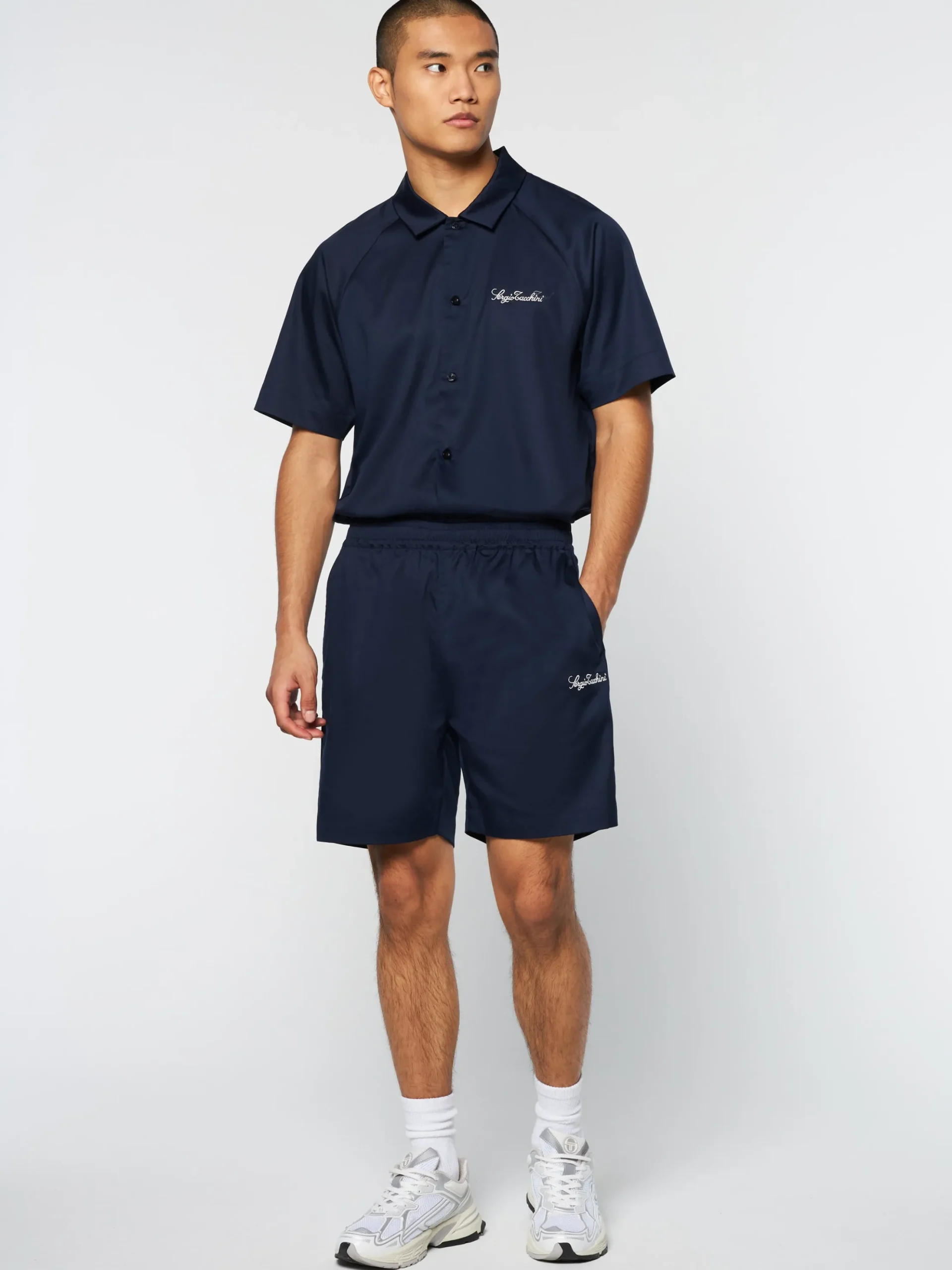 Sergio Tacchini Giorgio Lounge Short- MARITIME BLUE Discount